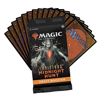 Magic The Gathering TCG: Innistrad Midnight Hunt Draft Booster Pack