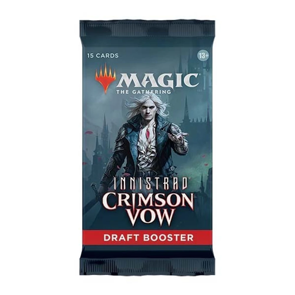 Magic The Gathering Innistrad: Crimson Vow Draft Booster (Single Pack)