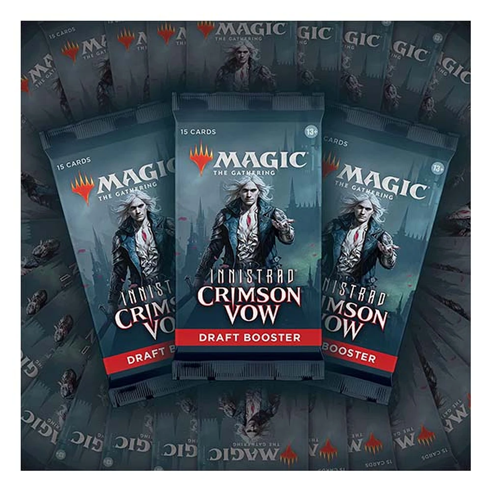 Magic The Gathering Innistrad: Crimson Vow Draft Booster (Single Pack)