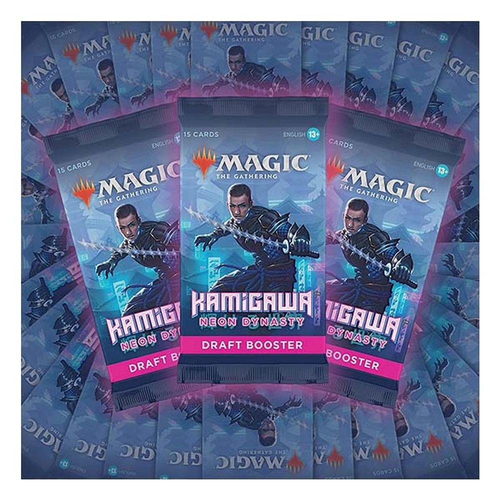 Magic The Gathering TCG: Kamigawa Neon Dynasty Draft Booster Pack