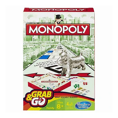 Hasbro Monopoly Grab and Go Children