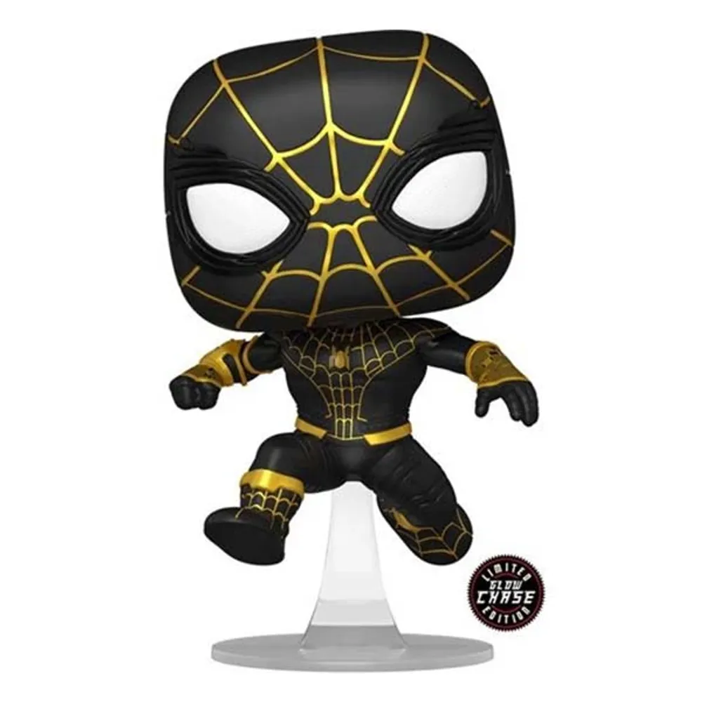 Mind Games Funko Pop! Marvel: No Way Home - Spider Man Unmasked Black Suit  Chase | Scarborough Town Centre Mall