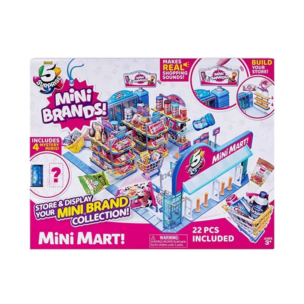 Mind Games 5 Surprise Mini Brands Electronic Mini Mart With 4 Mystery