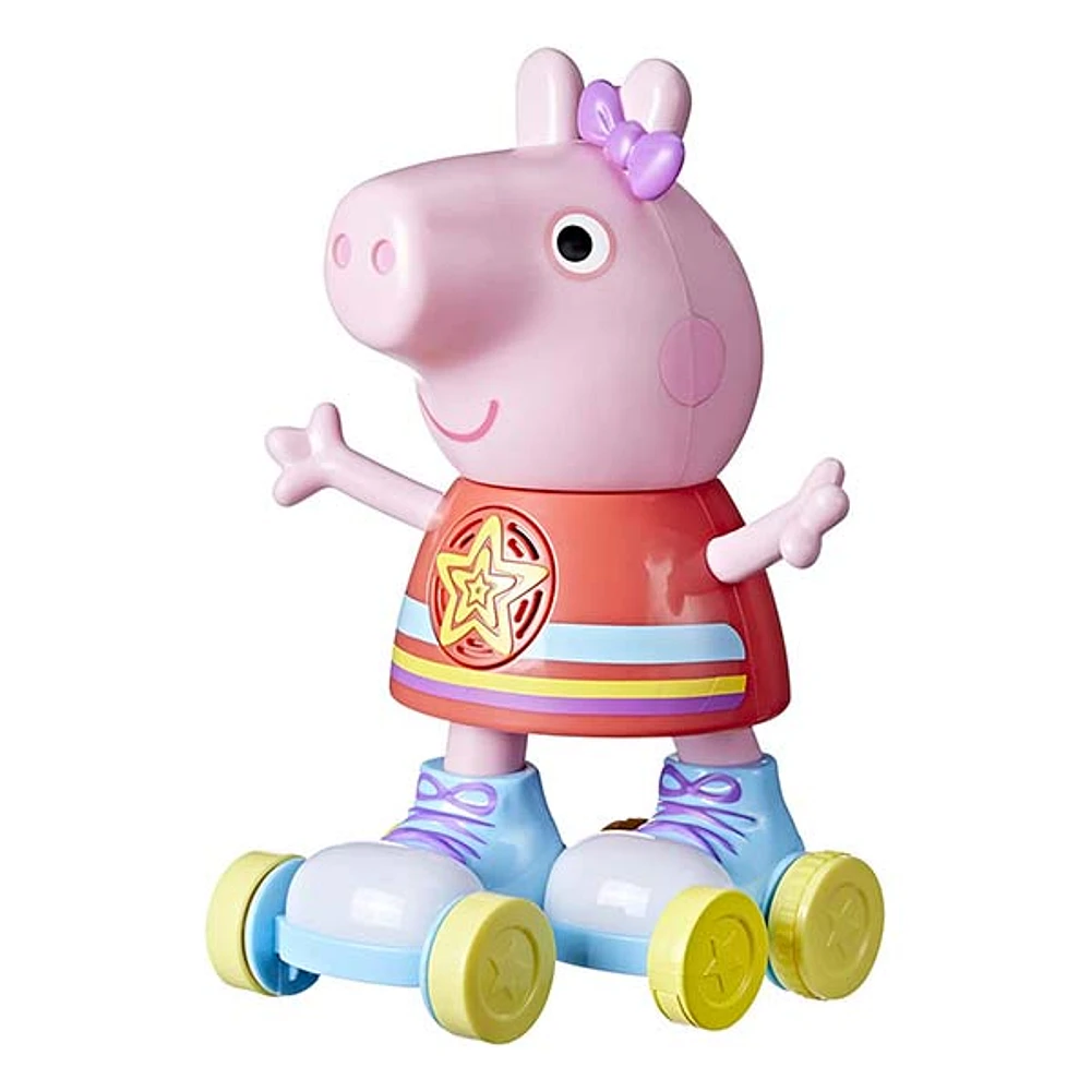 Hasbro Peppa Pig Roller Disco Peppa Roller Skating Doll 11″