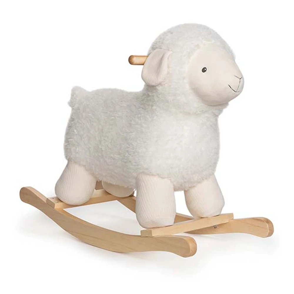 Baby Gund Lamb Rocker With Wooden Base Plush21.5″