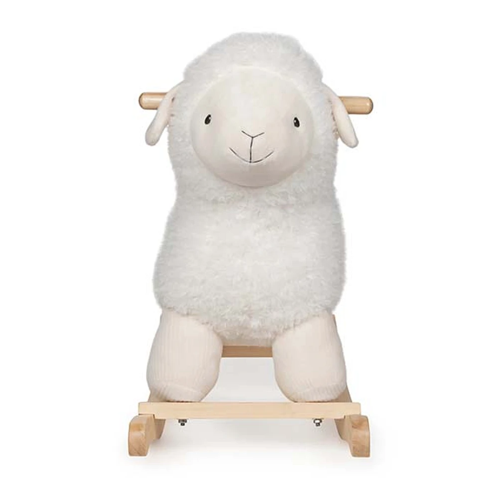 Baby Gund Lamb Rocker With Wooden Base Plush21.5″