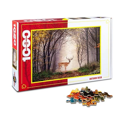 Autumn Deer 1000 Pieces Jigsaw Puzzlev