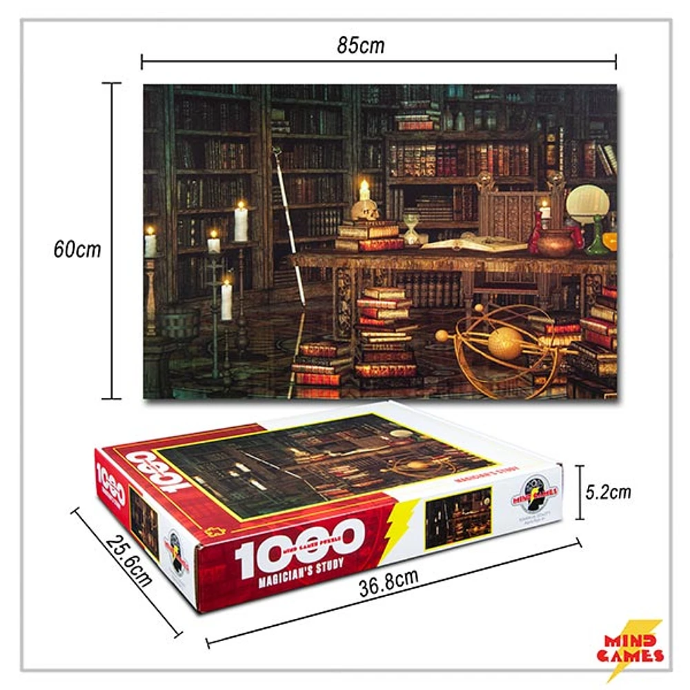 Magician’s Study 1000 Pieces Jigsaw Puzzle