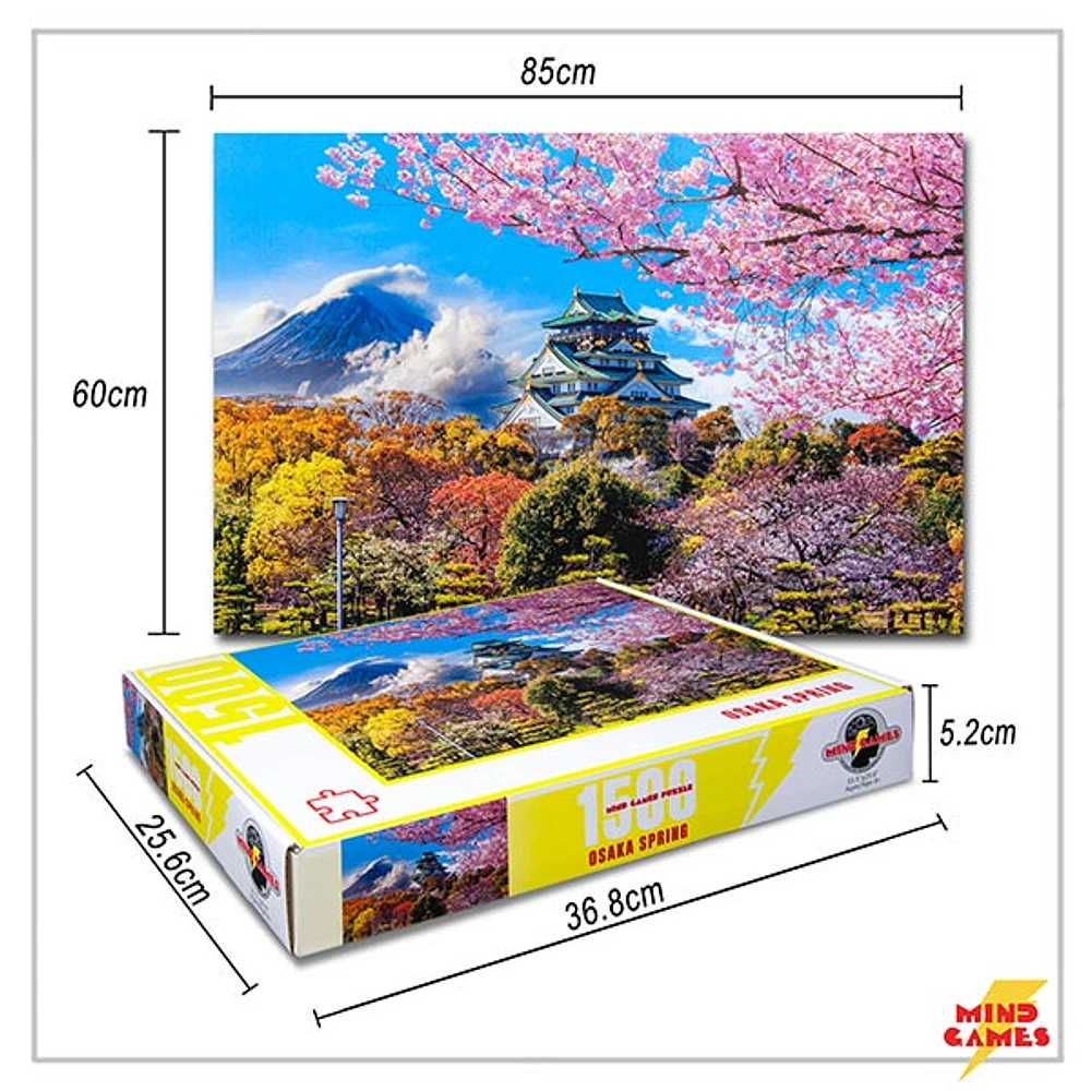 Osaka Spring 1500 Pieces Jigsaw Puzzle