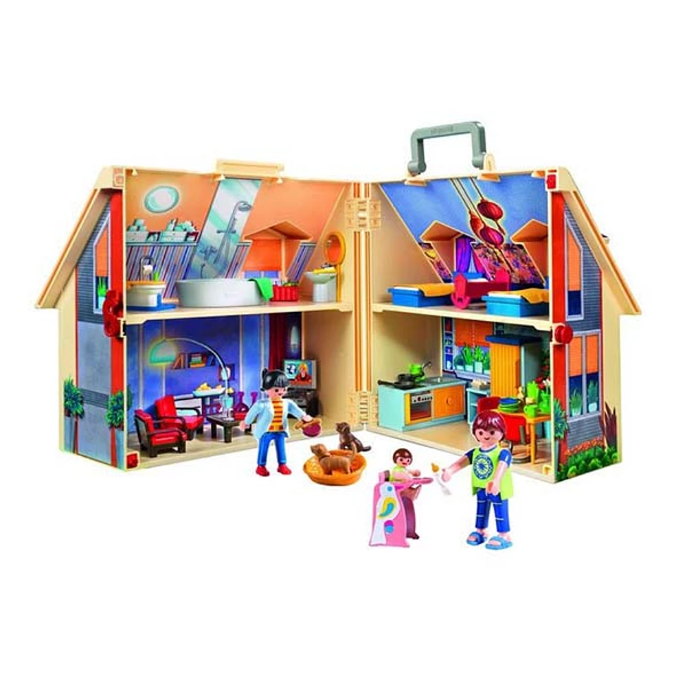 Take Along Modern Doll House 129PCS