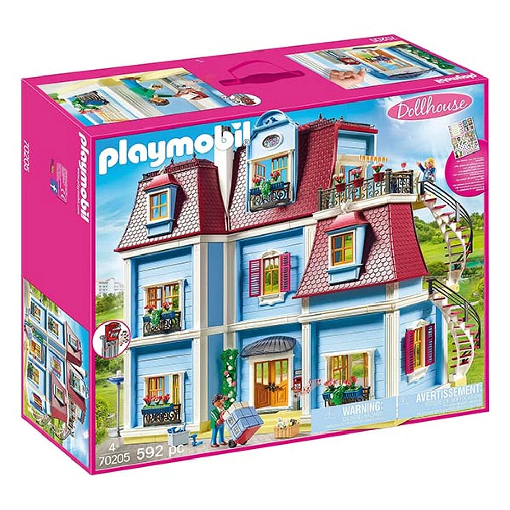 LARGE DOLLHOUSE 592PCS 4+