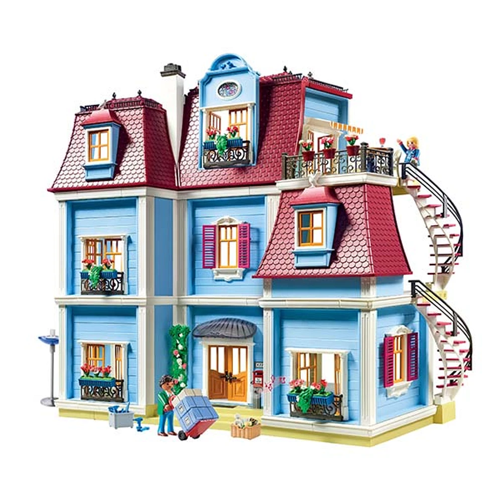 LARGE DOLLHOUSE 592PCS 4+