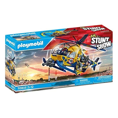 Air Stunt Show Helicopter With Film Crew 36PC