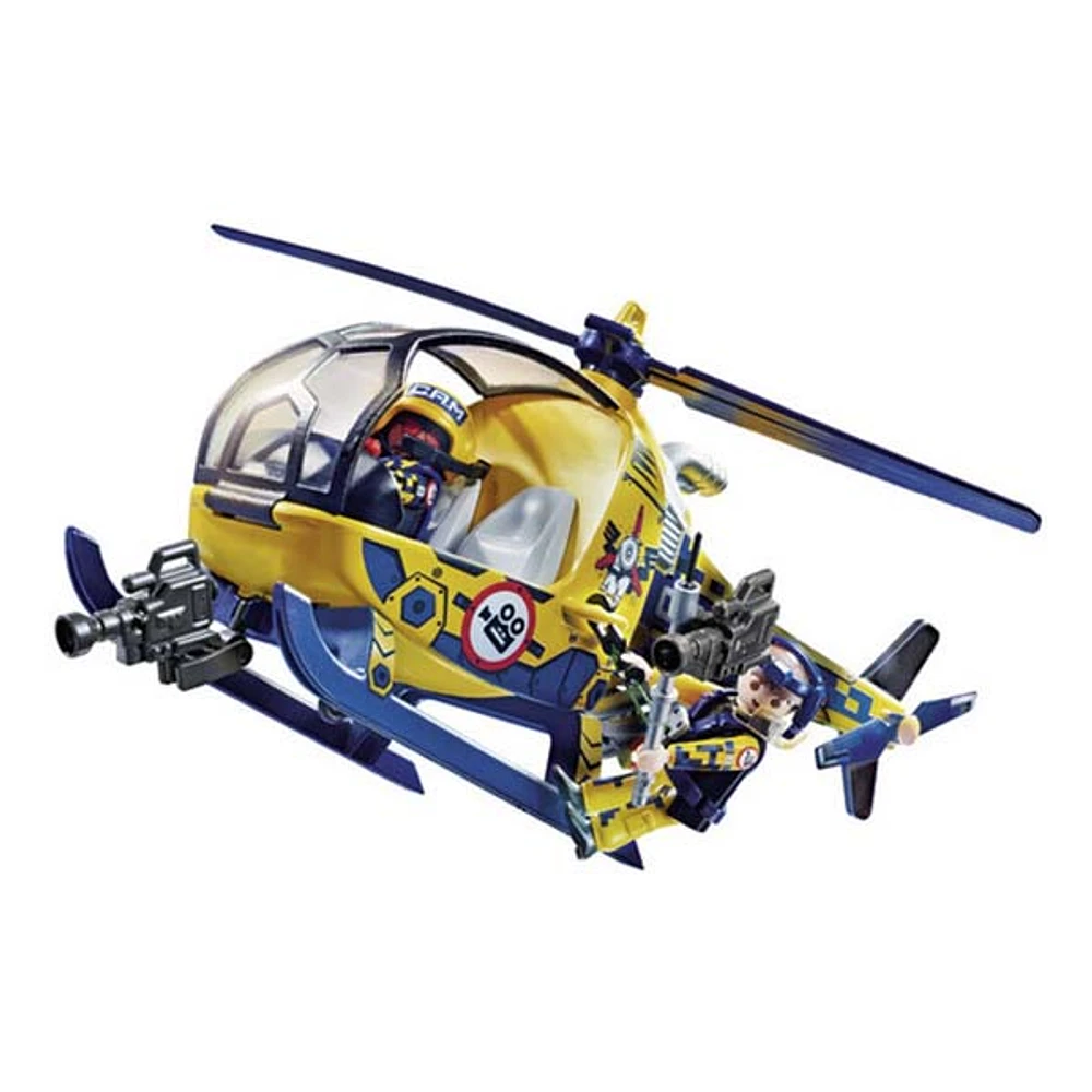 Air Stunt Show Helicopter With Film Crew 36PC