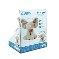 GUND Baby Official Animated Flappy The Elephant Baby Toy 12 Inch Plush French Version