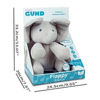 GUND Baby Official Animated Flappy The Elephant Baby Toy 12 Inch Plush French Version