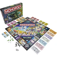 Hasbro Monopoly Rick and Morty Edition Board Game