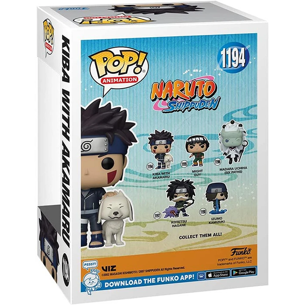 Funko Pop! Animation Naruto Kiba with Akamaru