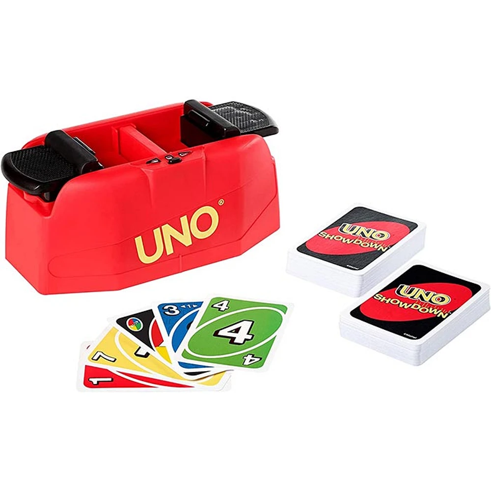 UNO Showdown Quick Draw Family Card Game