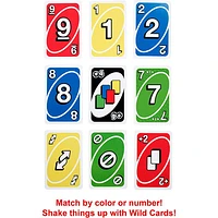 UNO Showdown Quick Draw Family Card Game