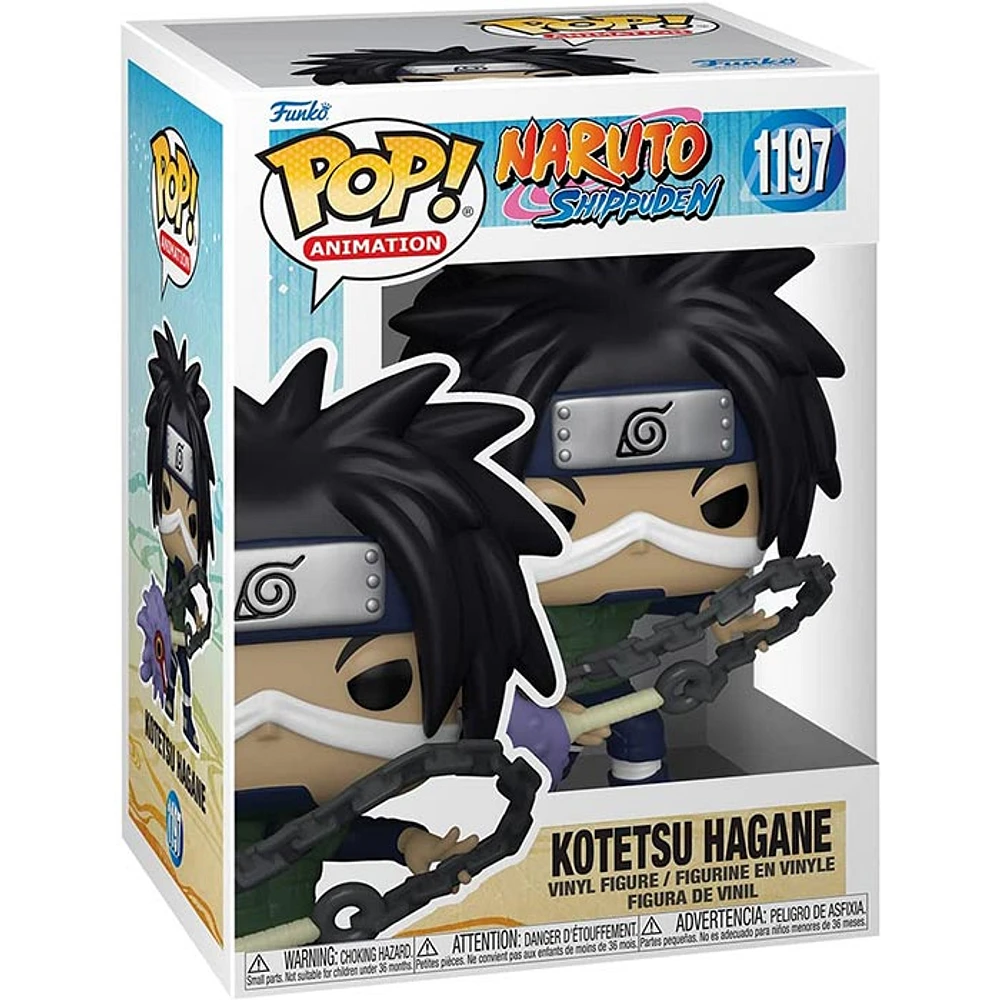 Funko Pop! Animation Naruto Kotetsu Hagane with Weapon