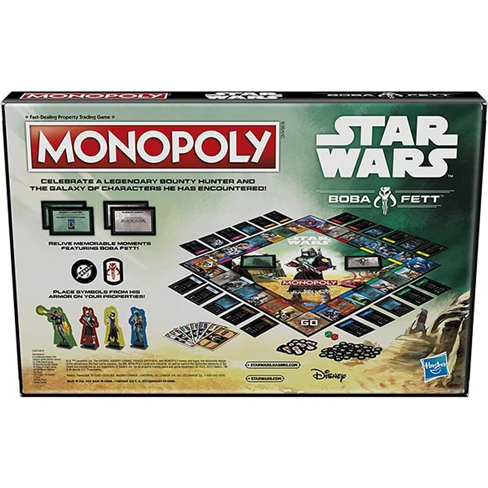 Hasbro Monopoly Boba Fett