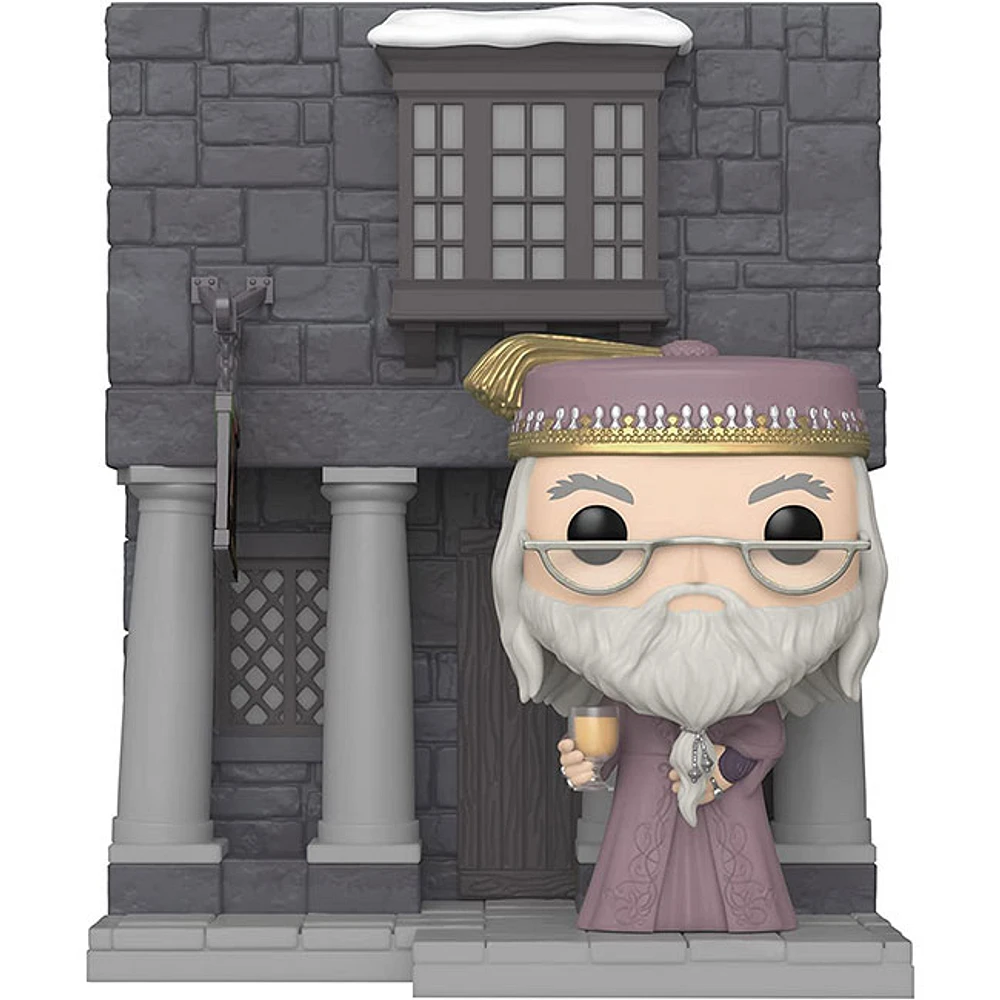 Funko Pop! Deluxe Harry Potter Hogsmeade Albus Dumbledore with Hog’s Head Inn