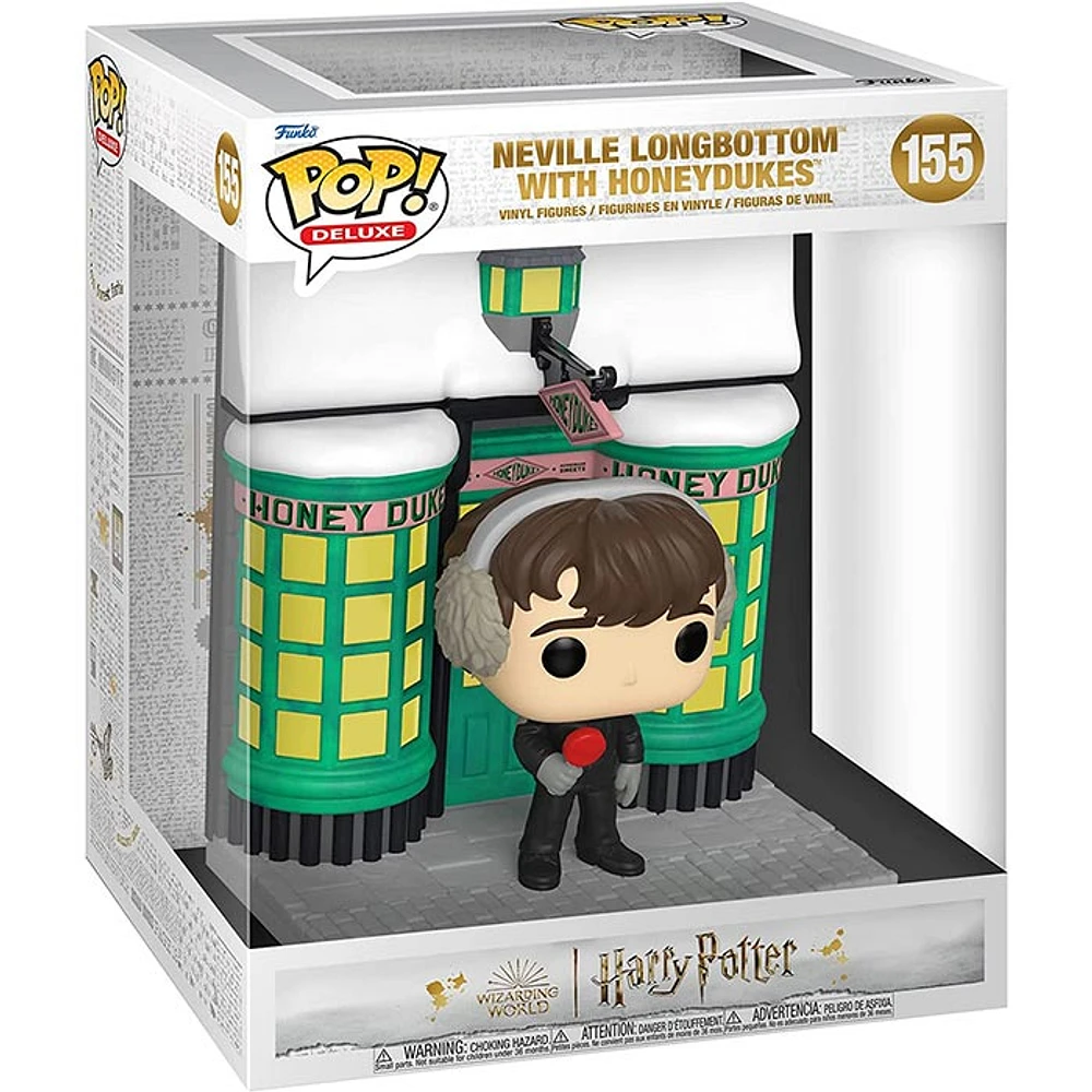 Funko Pop! Deluxe Harry Potter Hogsmeade Neville Longbottom with Honeydukes