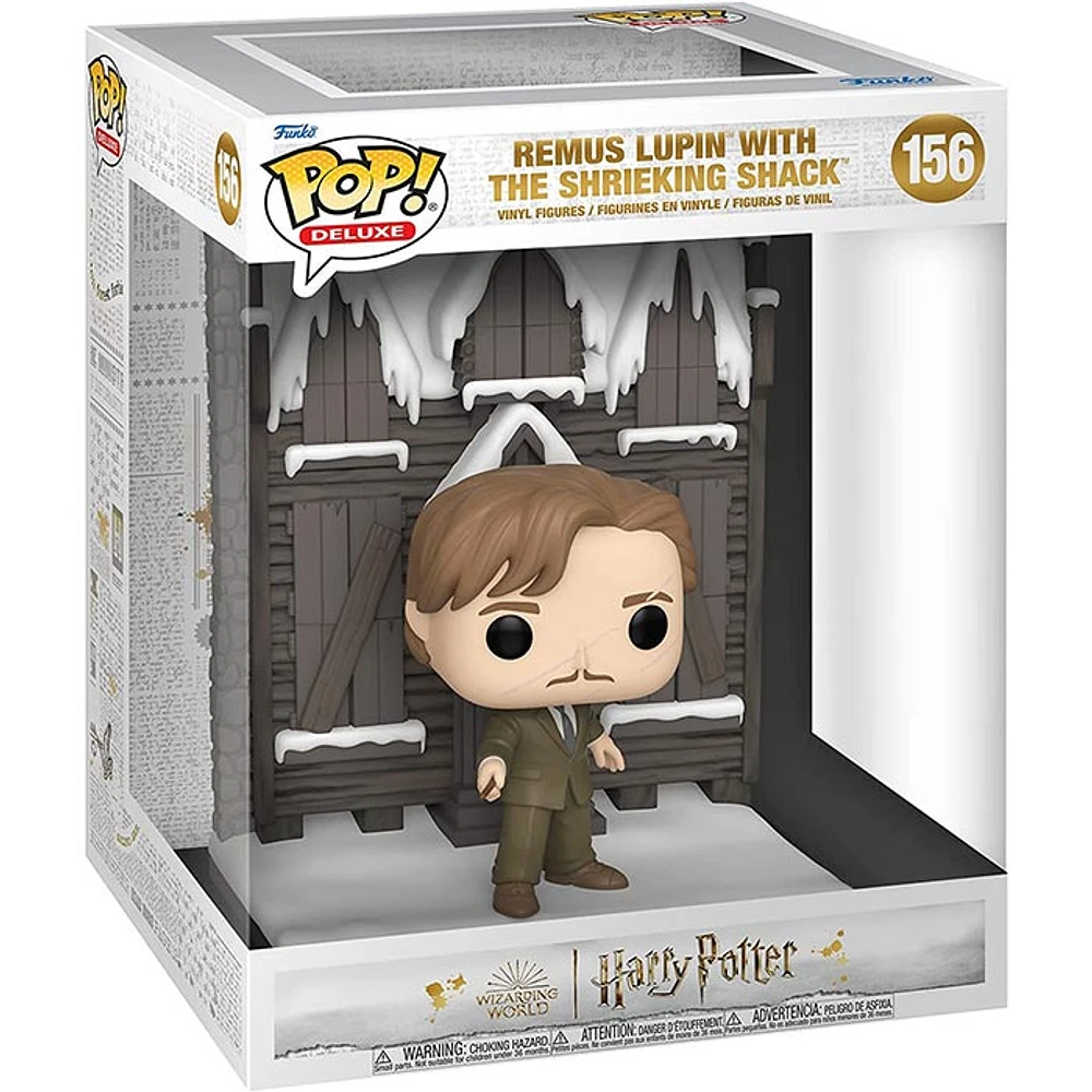 Funko Pop! Deluxe Harry Potter Hogsmeade Remus Lupin with The Shrieking Shack