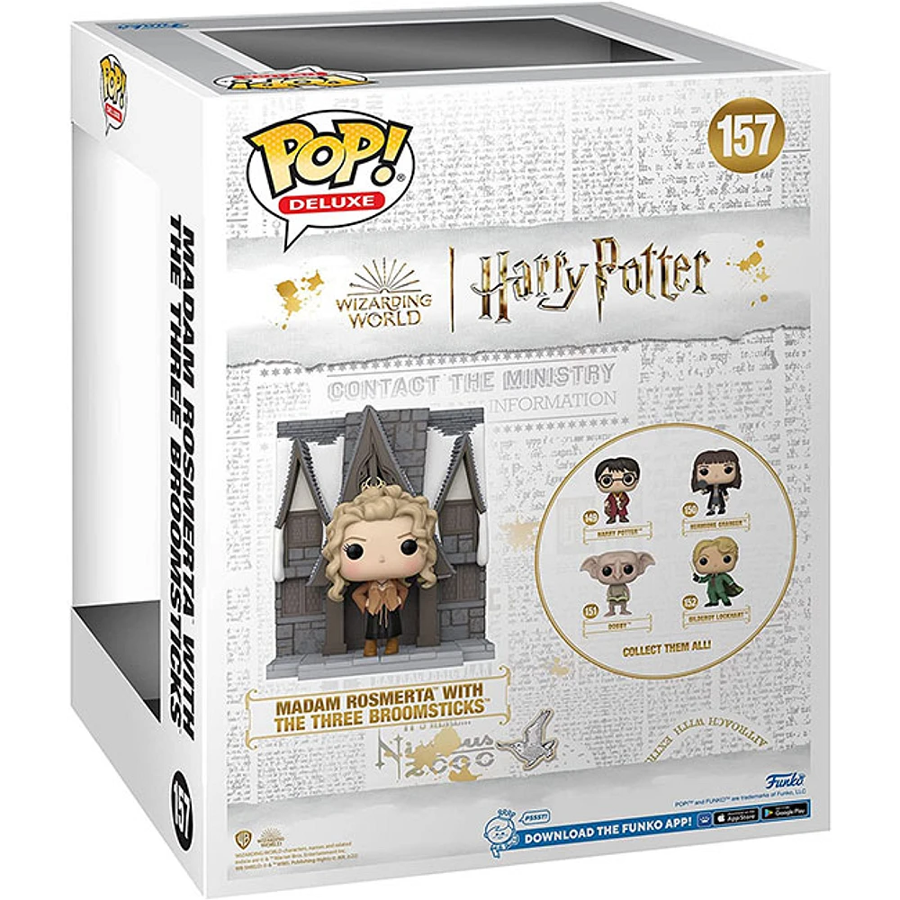 Funko Pop! Deluxe Harry Potter Hogsmeade Madam Rosmerta with The Three Broomsticks