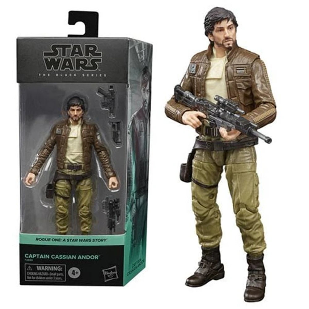 Star Wars The Black Series Action Figure Rogue One Wave Captain Cassian Andor