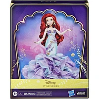 Disney Princess Style Series Ariel Fashion Doll, Deluxe Collector Doll The Little Mermaid Toy