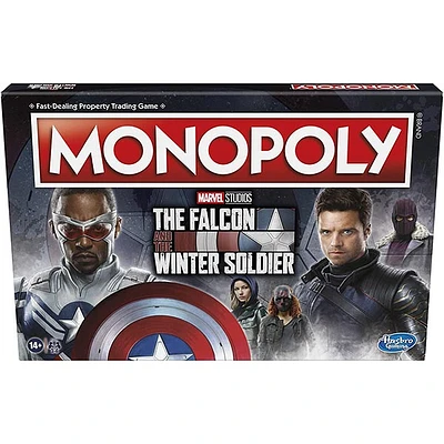 Hasbro Monopoly Marvel Studios’ The Falcon and The Winter Soldier Edition Board Game