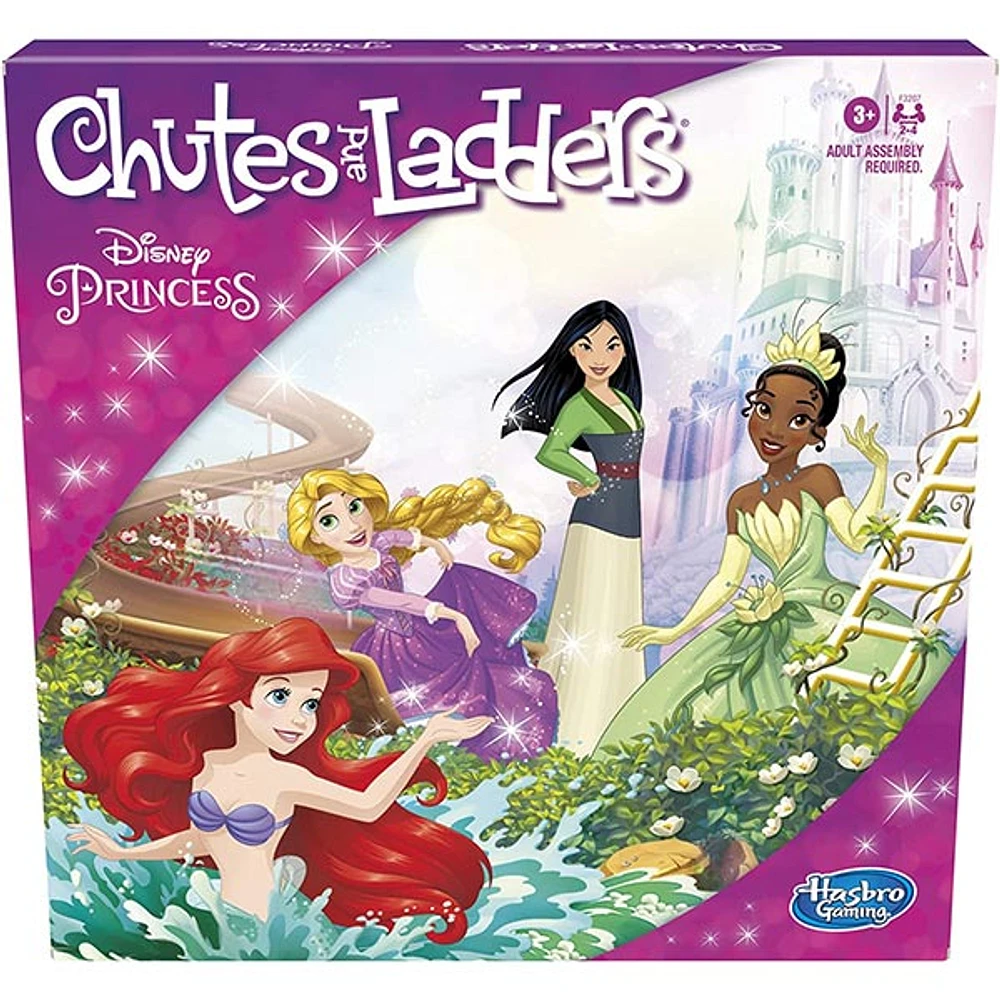 Hasbro Chutes and Ladders Disney Princess Edition Board Game