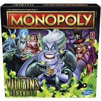 Hasbro Monopoly Disney Villains Henchmen Edition Board Game