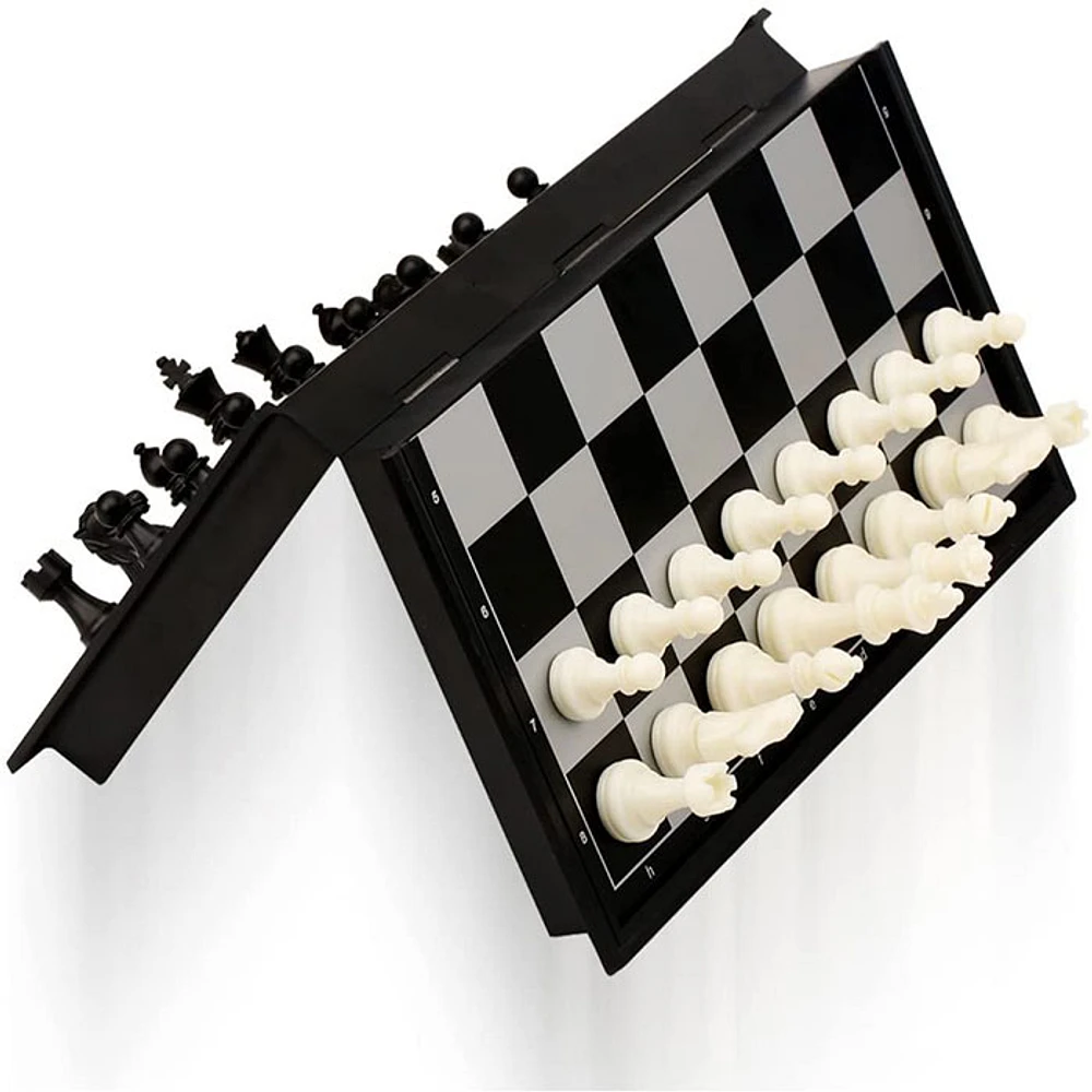 TradeOpia 12 inches Magnetic Chess Set with Crafted Chess Pieces