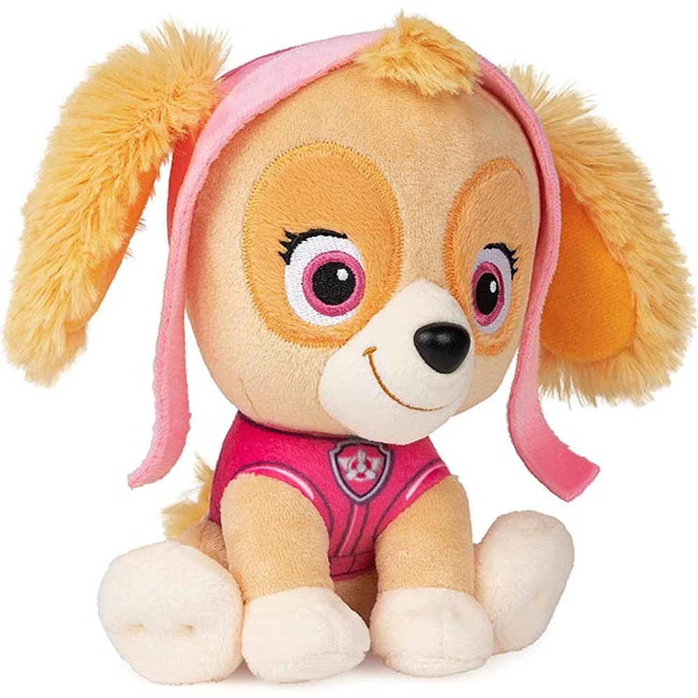 GUND Official PAW Patrol Skye in Signature Aviator Pilot Uniform 6 Inch Plush Toy Stuffed Animal