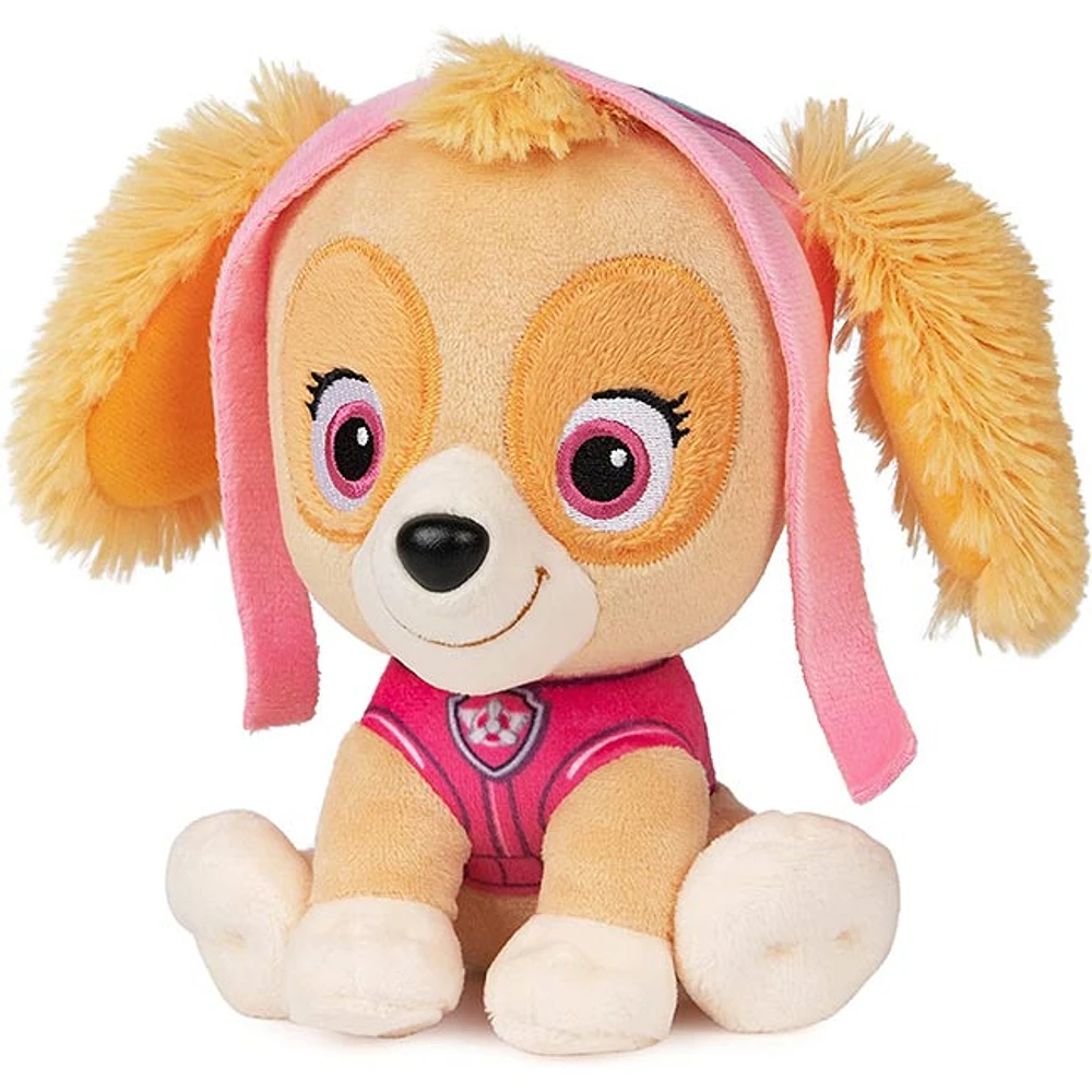 GUND Official PAW Patrol Skye in Signature Aviator Pilot Uniform 6 Inch Plush Toy Stuffed Animal