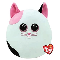 Ty Beanie Boos -Muffin Pink And White Cat Large Plush