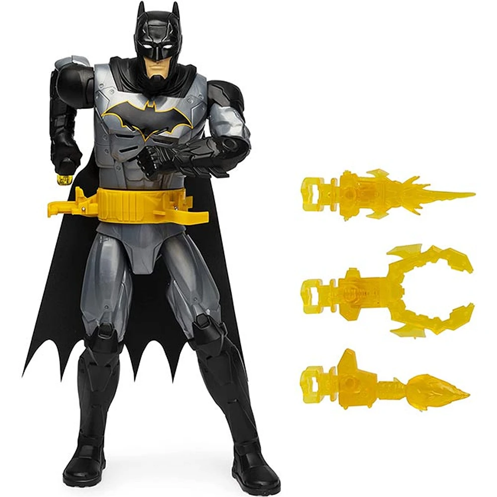 BATMAN 12 Inch Rapid Change Utility Belt Deluxe Action Figure with Lights and Sounds