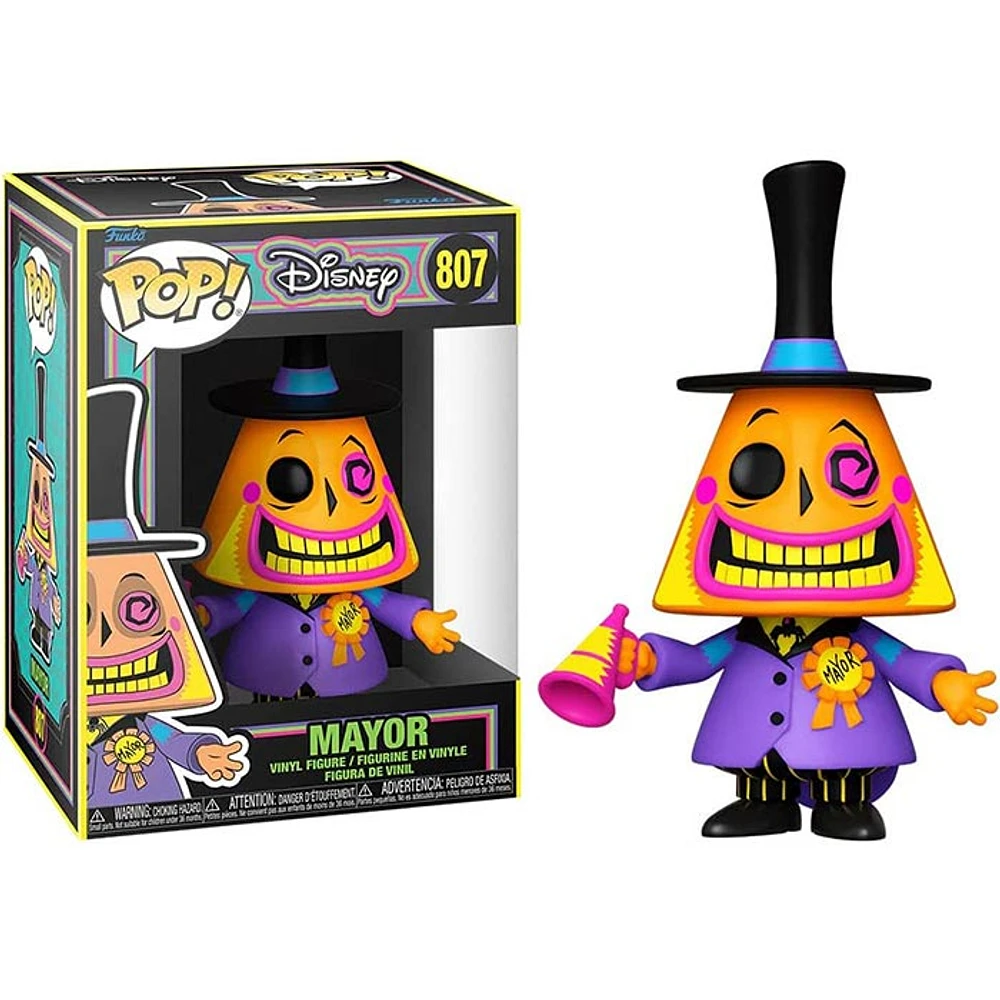 Funko Pop! Disney The Nightmare Before Christmas Mayor (Blacklight)