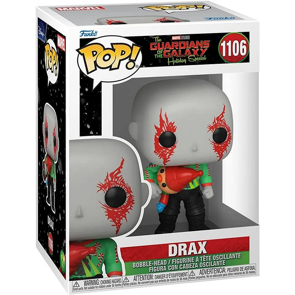 Funko Pop! Marvel Holiday Guardians of The Galaxy Drax