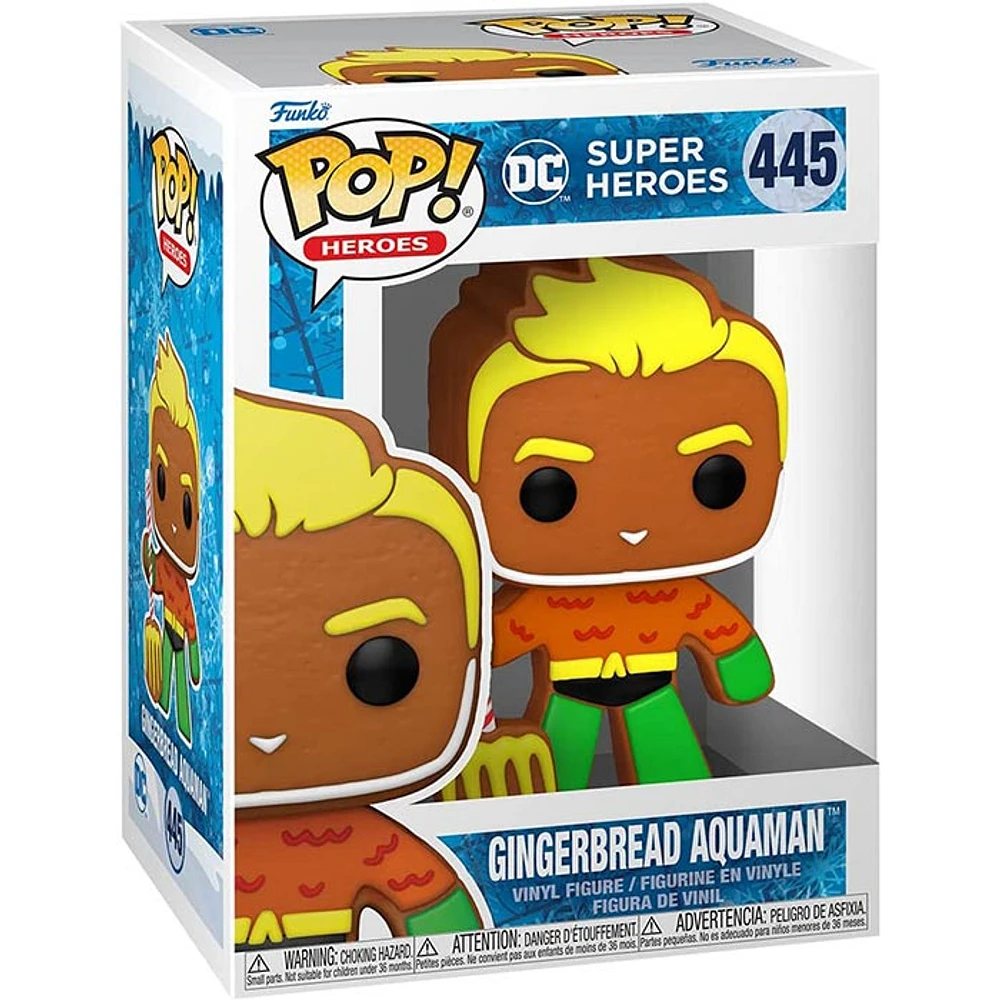 Funko Pop! Heroes DC Holiday Gingerbread Aquaman