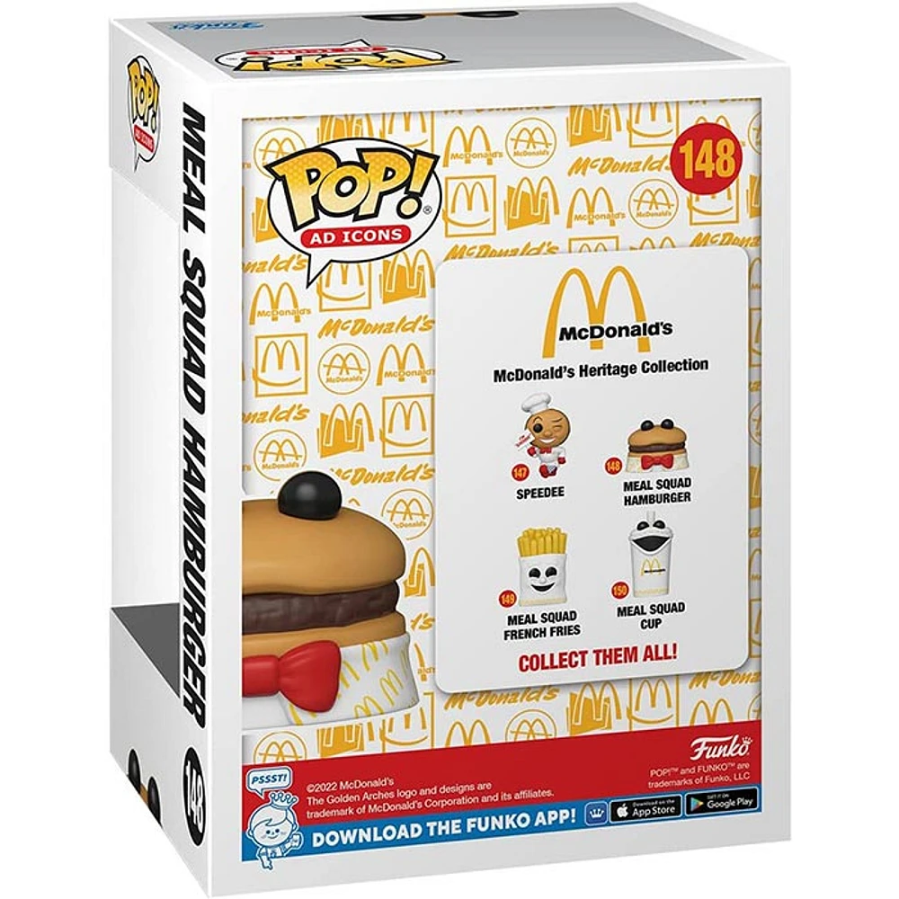 Funko Pop! Ad Icons McDonalds Meal Squad Hamburger