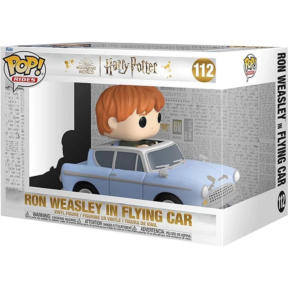 Funko Pop! Harry Potter Chamber of Secrets 20th Anniversary Ron Weasley in Flying Car