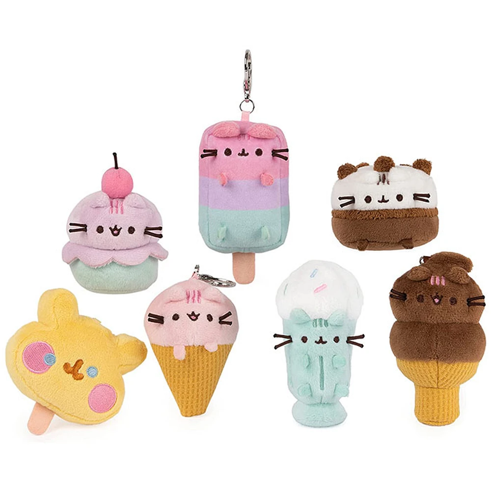 GUND Pusheen Ice Cream Surprise 3 Inch Plush Series 18 Mystery Unboxing