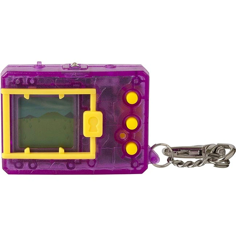 Bandai Original Digimon Digivice Virtual Pet Monster – Translucent Purple