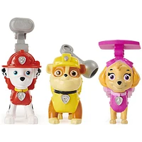 Paw Patrol, Action Pack Pups Marshall, Skye and Rubble 3-Pack of Collectible Toy Figures