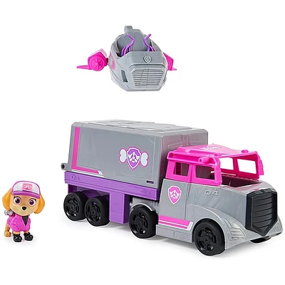 PAW Patrol Big Truck Pup s Skye Transforming Toy Trucks with Collectible Action Figure