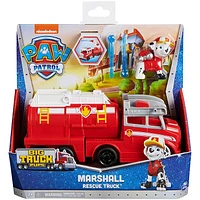 PAW Patrol, Big Truck Pup s Marshall Transforming Toy Trucks with Collectible Action Figure